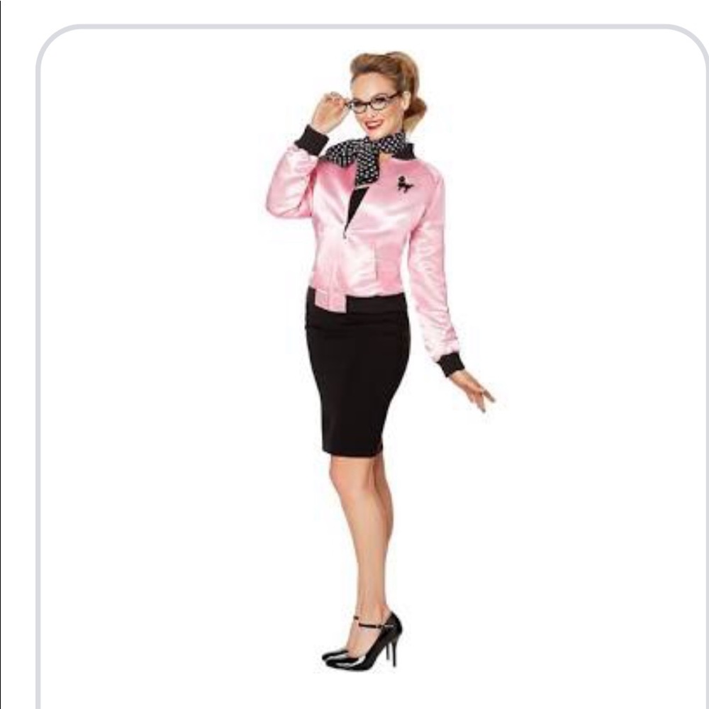 Halloween Pink sweeties jacket and scarf